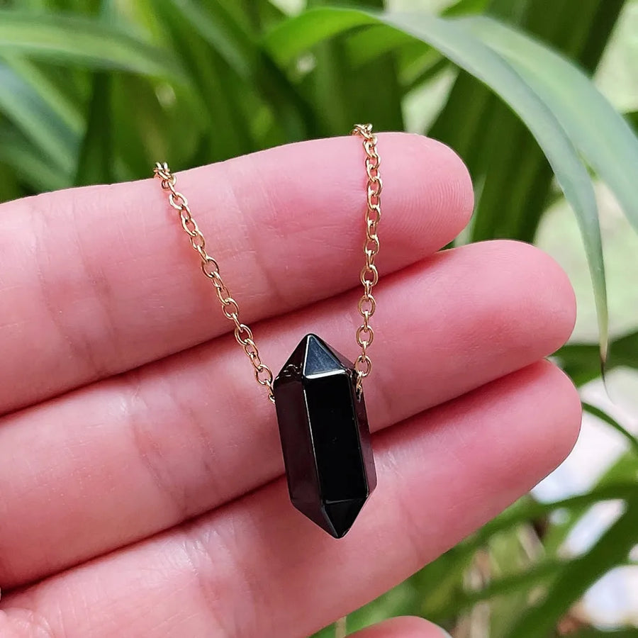 Colgante Hexagonal de Cristal