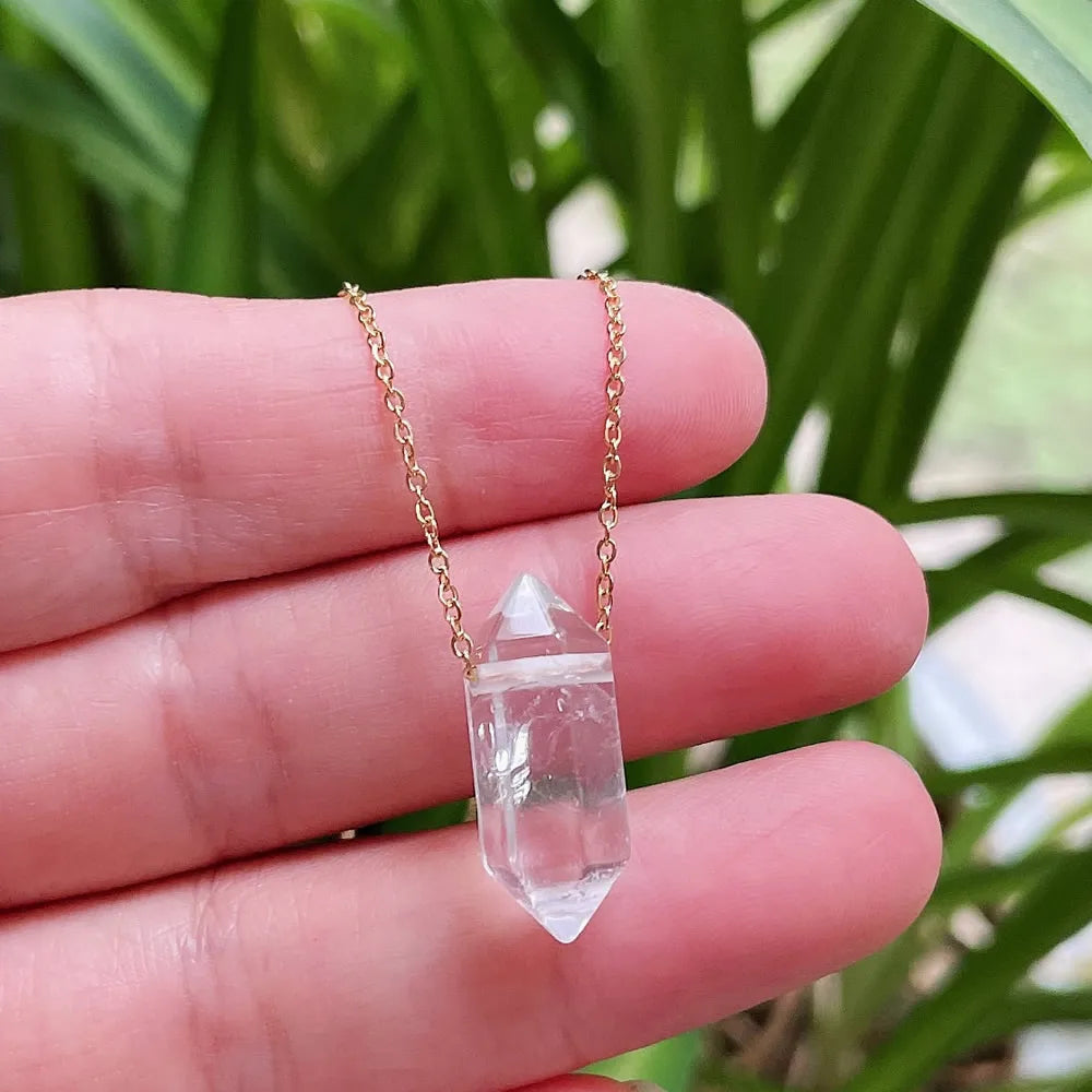 Colgante Hexagonal de Cristal