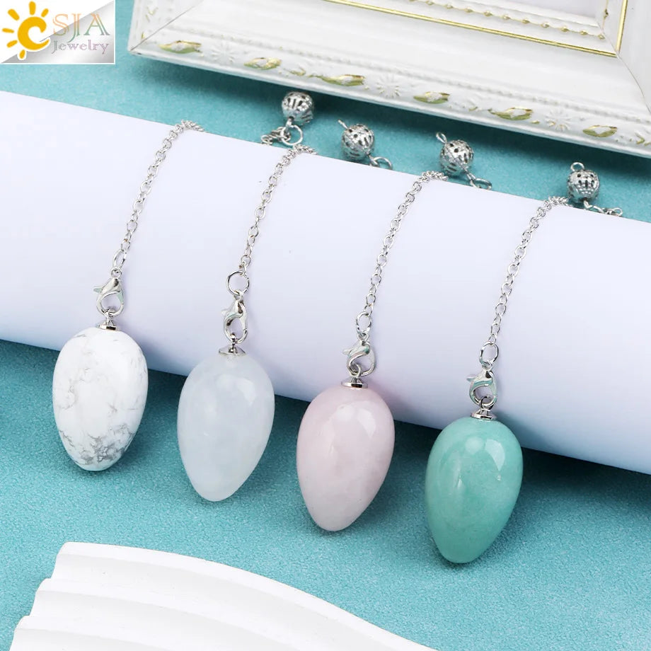 Péndulo Ovoide Natural