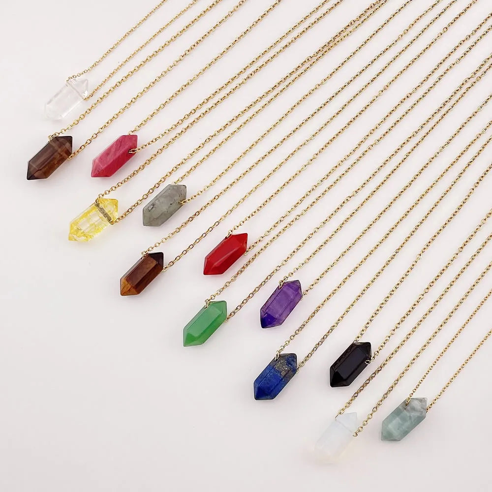 Colgante Hexagonal de Cristal