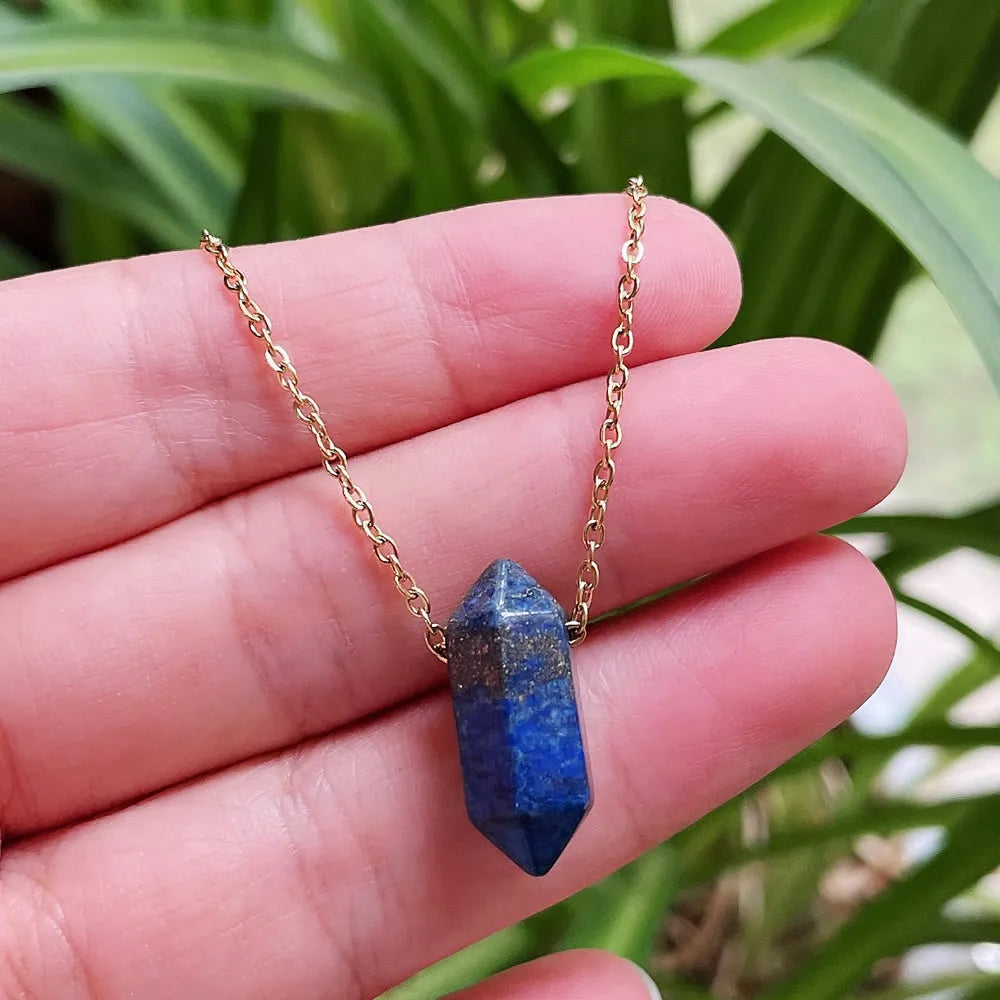 Colgante Hexagonal de Cristal