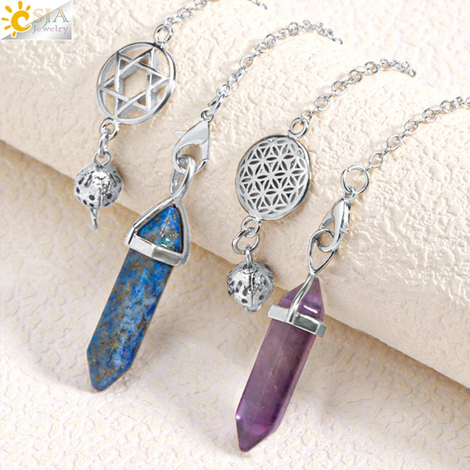 Péndulo Ovoide Natural