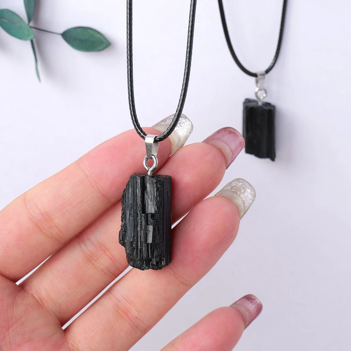 Colgante Turmalina Negra