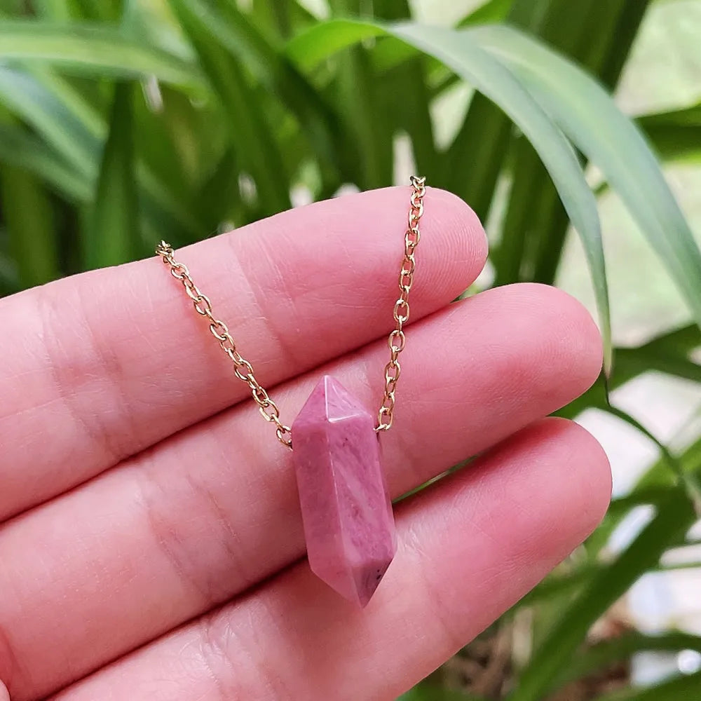 Colgante Hexagonal de Cristal