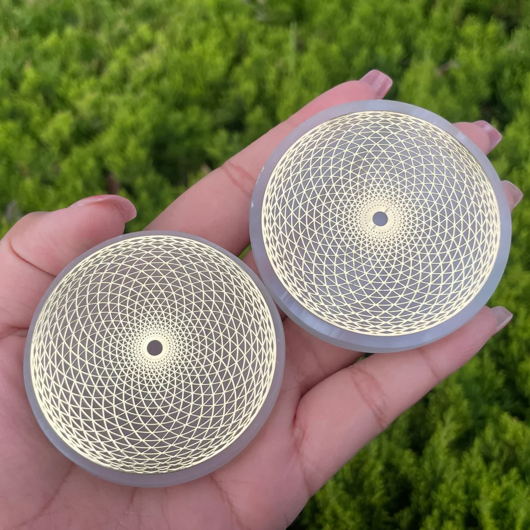 Cristal Altar de Purificación Selenita