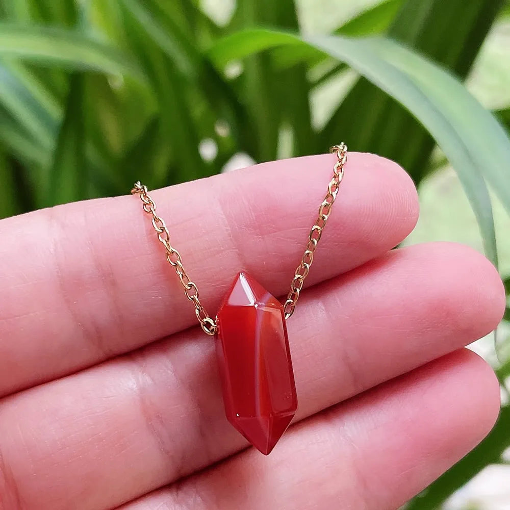 Colgante Hexagonal de Cristal