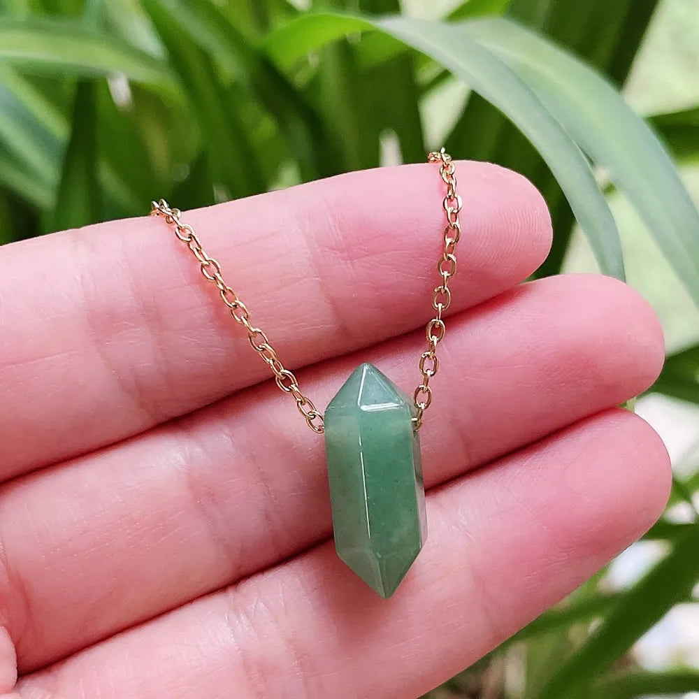 Colgante Hexagonal de Cristal