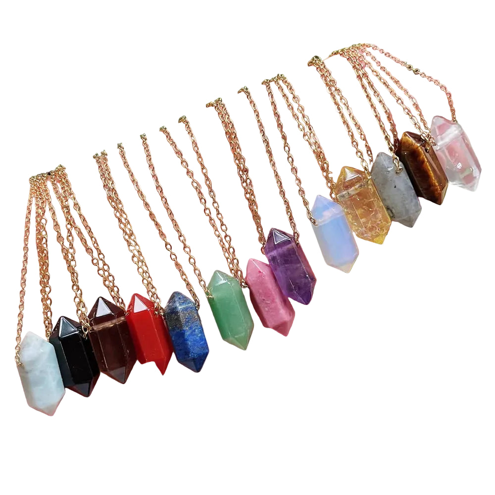 Colgante Hexagonal de Cristal