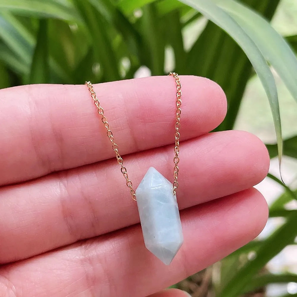 Colgante Hexagonal de Cristal