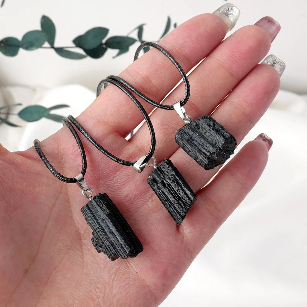 Colgante Turmalina Negra