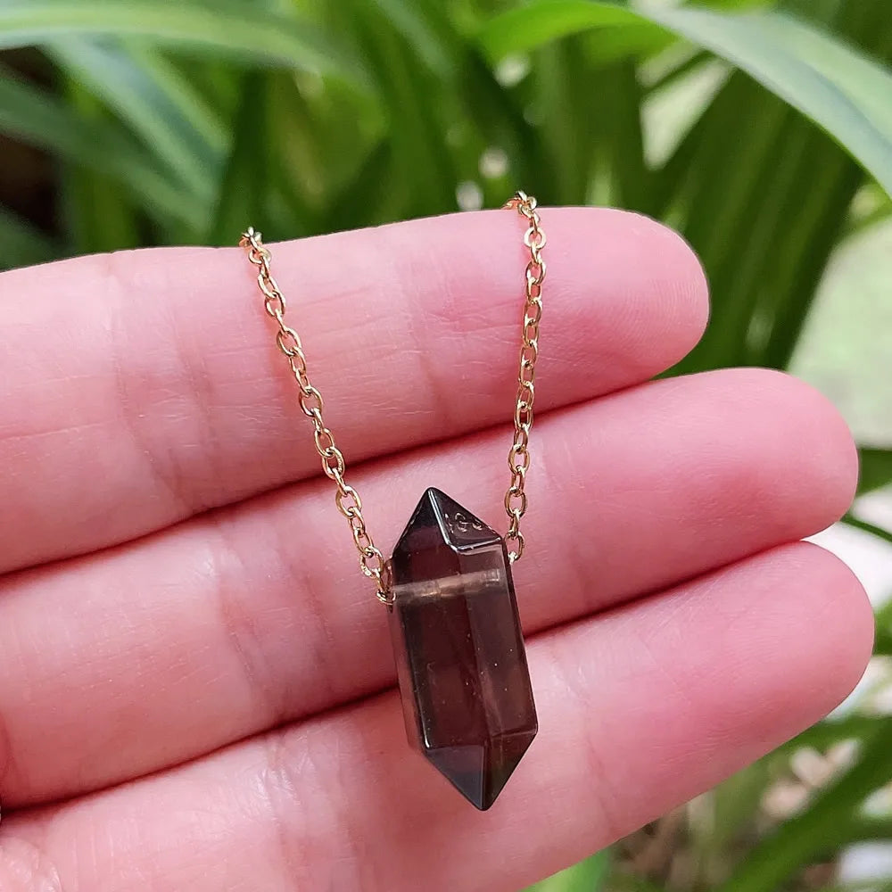 Colgante Hexagonal de Cristal