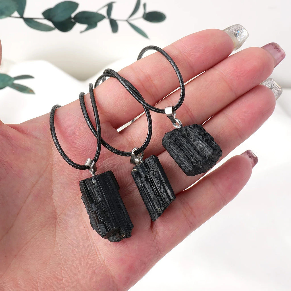 Colgante Turmalina Negra